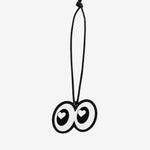 Aeriselle Wide-Eyed Leather Bagcharm – Playful, Bold & Eye-Catching