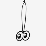 Aeriselle Wide-Eyed Leather Bagcharm – Playful, Bold & Eye-Catching