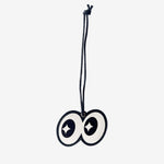 Aeriselle Wide-Eyed Leather Bagcharm – Playful, Bold & Eye-Catching