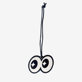 Aeriselle Wide-Eyed Leather Bagcharm – Playful, Bold & Eye-Catching