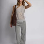 Black Minimalist Hobo Shoulder Bag