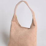 Black Minimalist Hobo Shoulder Bag