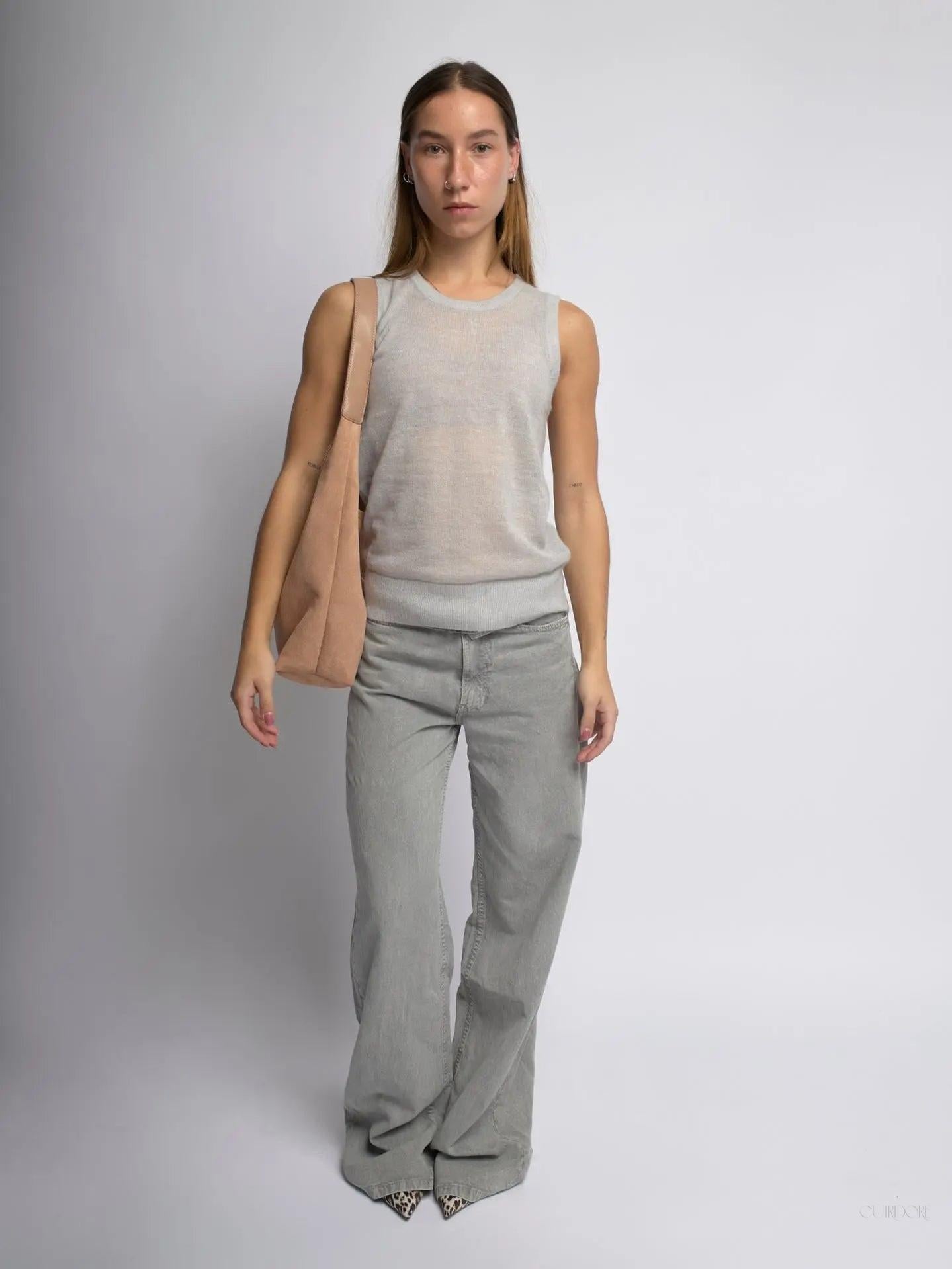 Black Minimalist Hobo Shoulder Bag