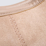 Black Minimalist Hobo Shoulder Bag