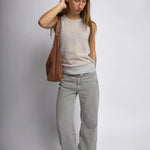 Black Minimalist Hobo Shoulder Bag