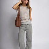 Black Minimalist Hobo Shoulder Bag