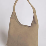 Black Minimalist Hobo Shoulder Bag