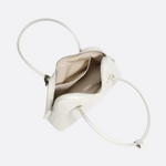 Boston-Style Shoulder Bag with Floral Charm — Timeless elegance for everyday use