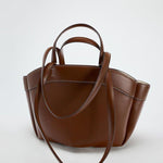Brown Leather Shopper Bag – Elegant & Practical