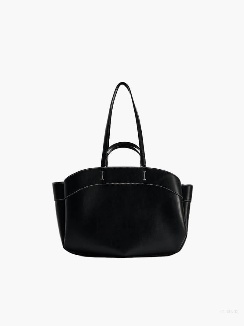 Brown Leather Shopper Bag – Elegant & Practical