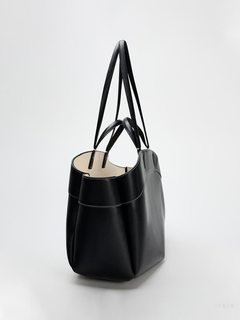 Brown Leather Shopper Bag – Elegant & Practical
