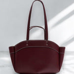 Brown Leather Shopper Bag – Elegant & Practical