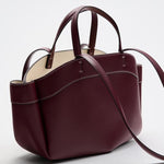 Brown Leather Shopper Bag – Elegant & Practical