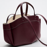 Brown Leather Shopper Bag – Elegant & Practical