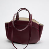 Brown Leather Shopper Bag – Elegant & Practical