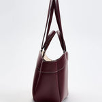 Brown Leather Shopper Bag – Elegant & Practical