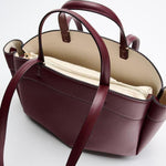 Brown Leather Shopper Bag – Elegant & Practical