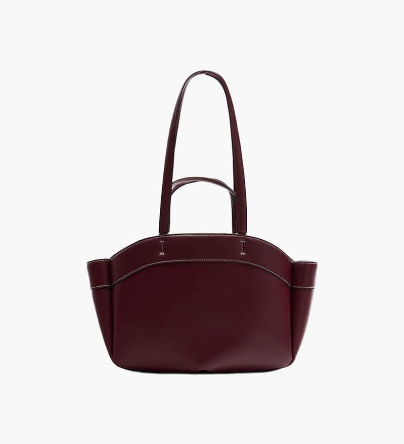 Brown Leather Shopper Bag – Elegant & Practical