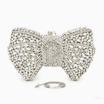 Crystal Bow Clutch – Glamorous Evening Statement Bag