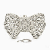 Crystal Bow Clutch – Glamorous Evening Statement Bag
