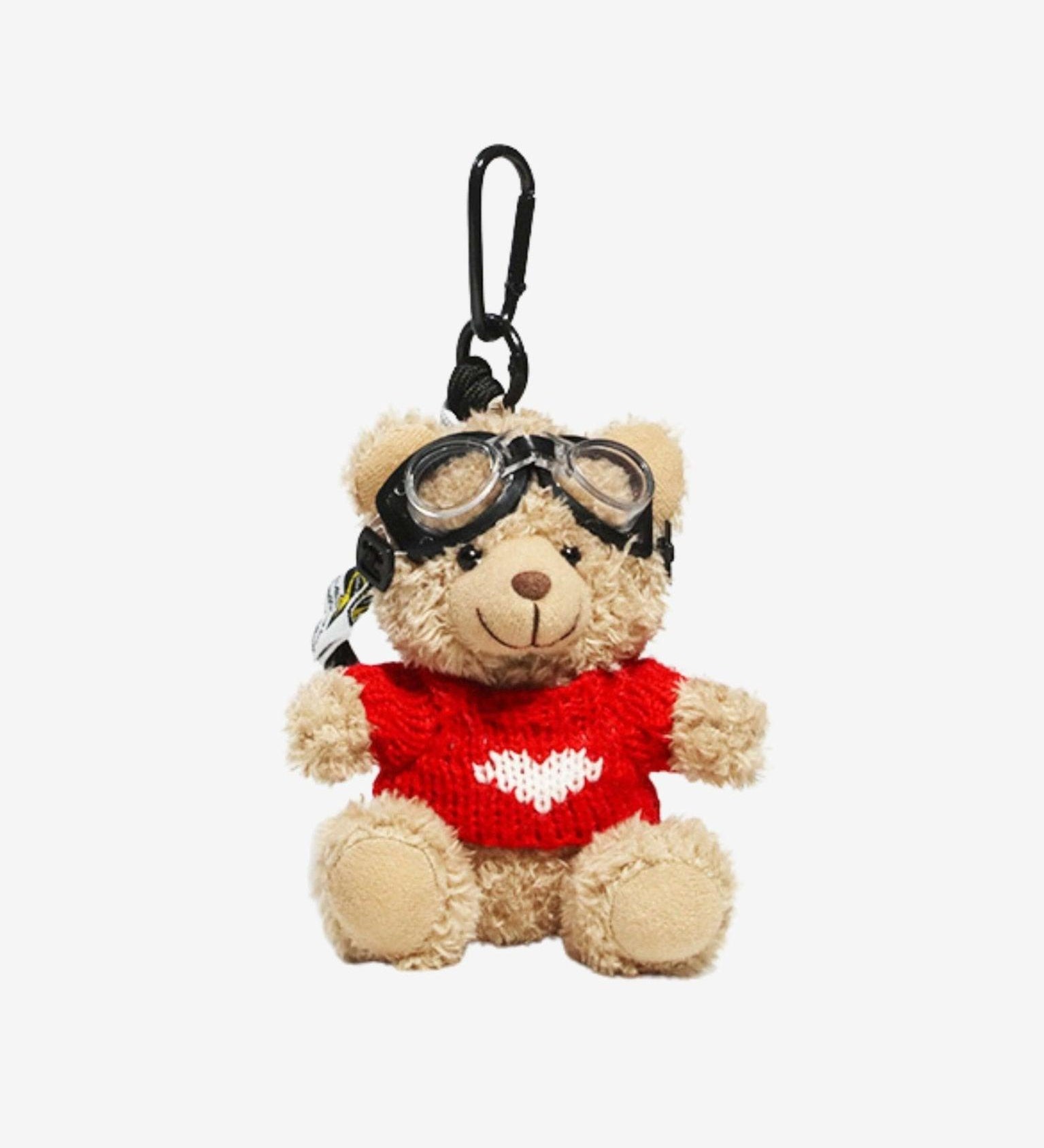 Faelora Aviator Teddy Plush Bagcharm – Adventurous, Cute & Stylish