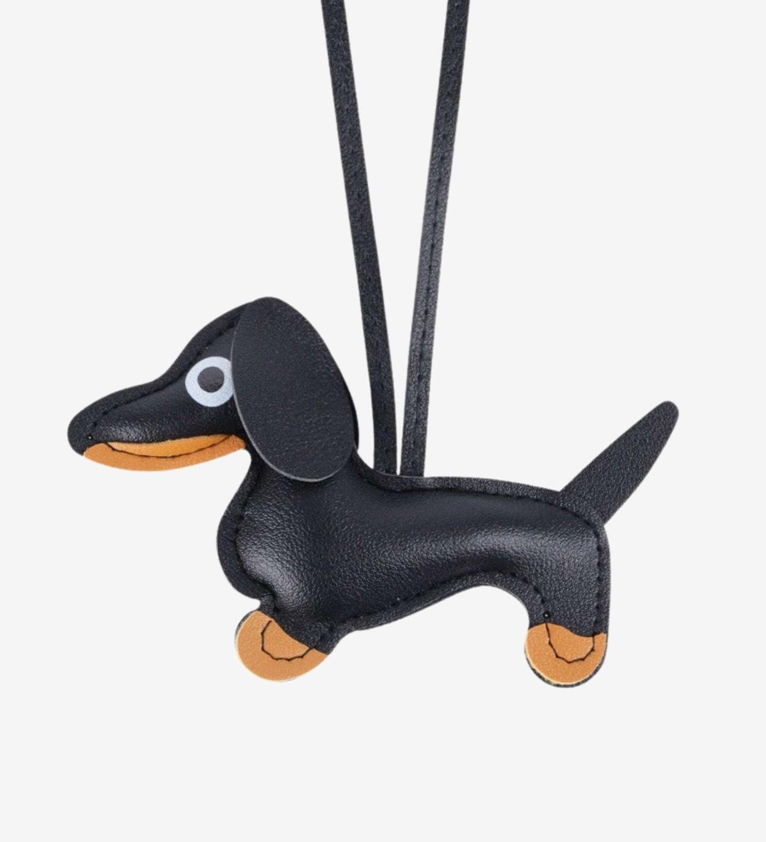 Gaelith Dachshund Leather Bagcharm – Cute & Stylish Accessory