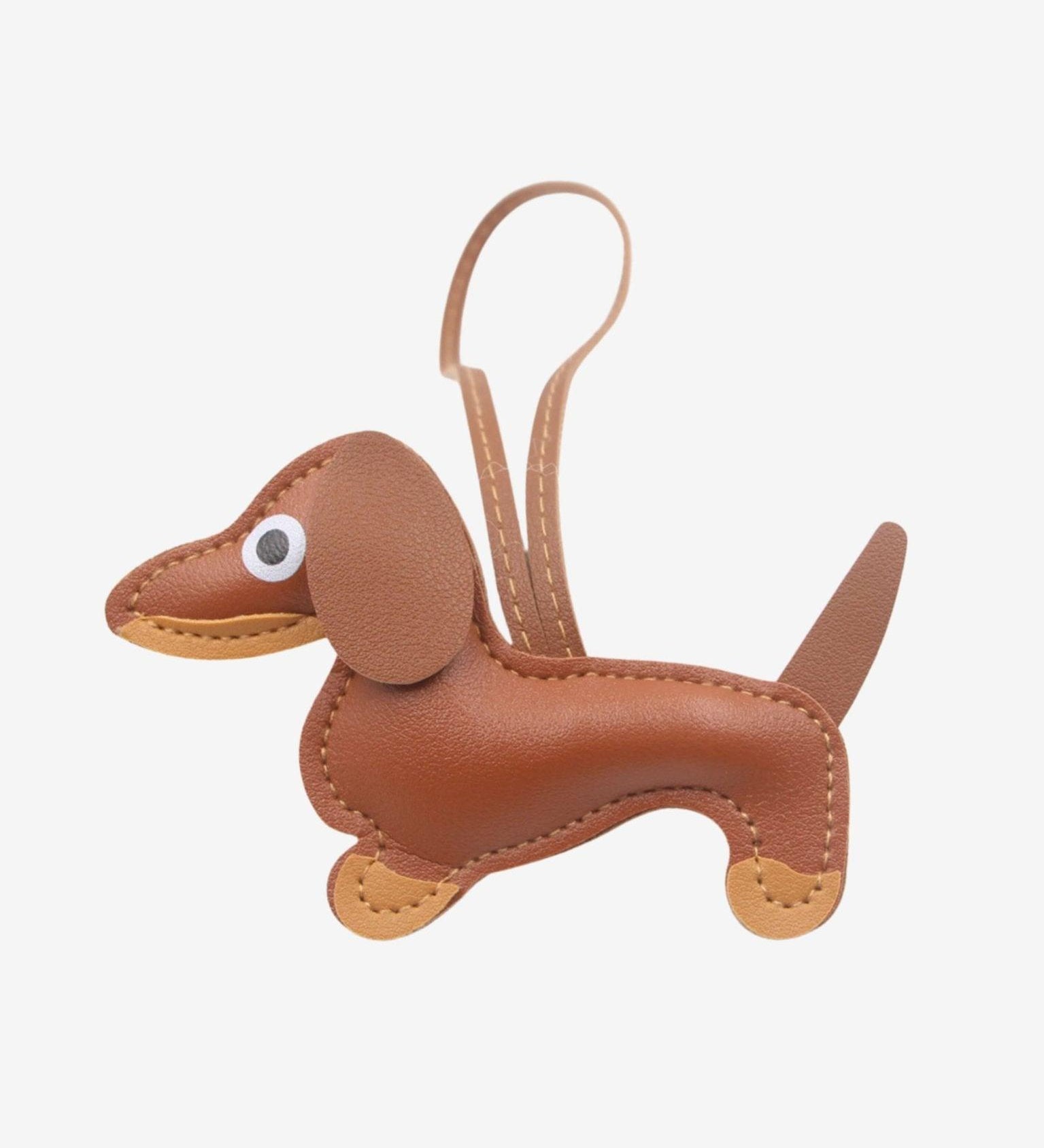 Gaelith Dachshund Leather Bagcharm – Cute & Stylish Accessory