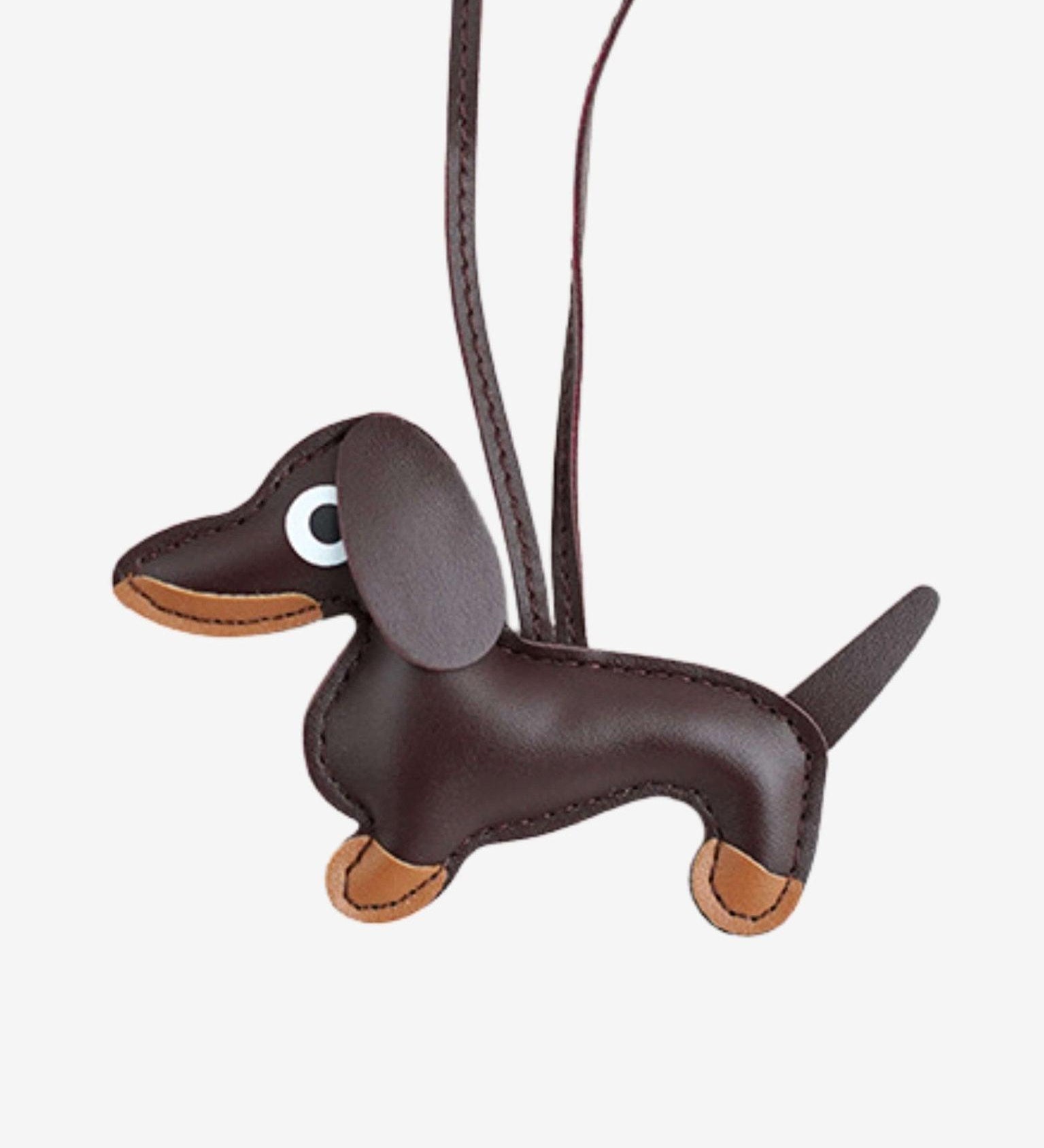Gaelith Dachshund Leather Bagcharm – Cute & Stylish Accessory