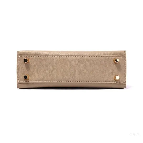 Luxury Top Handle Satchel Bag – Elegant Structured Handbag