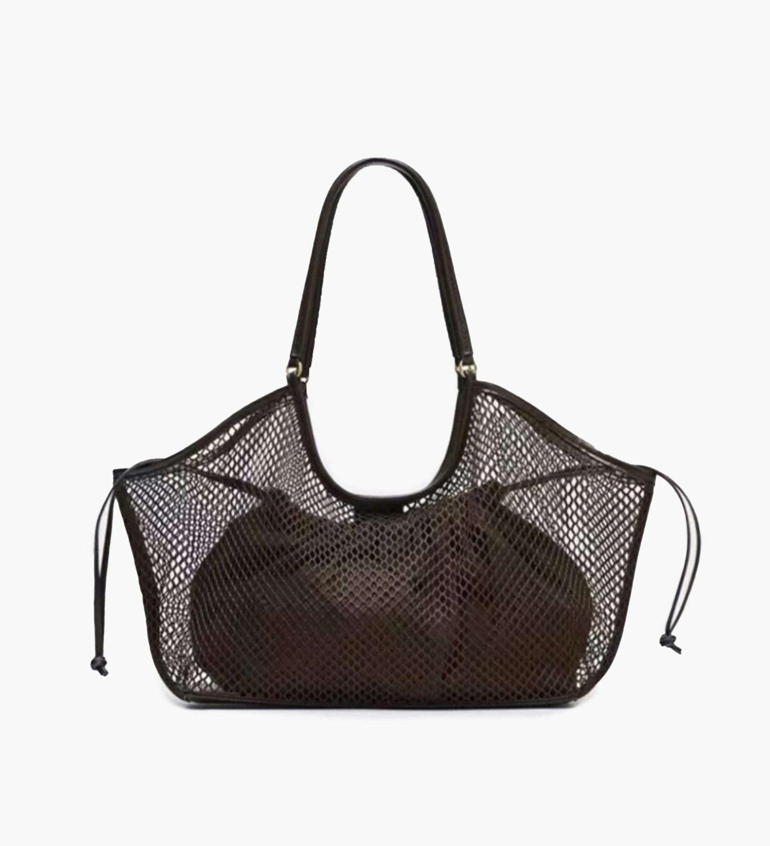 Mesh Shoulder Tote — Lightweight, modern, and effortlessly stylish