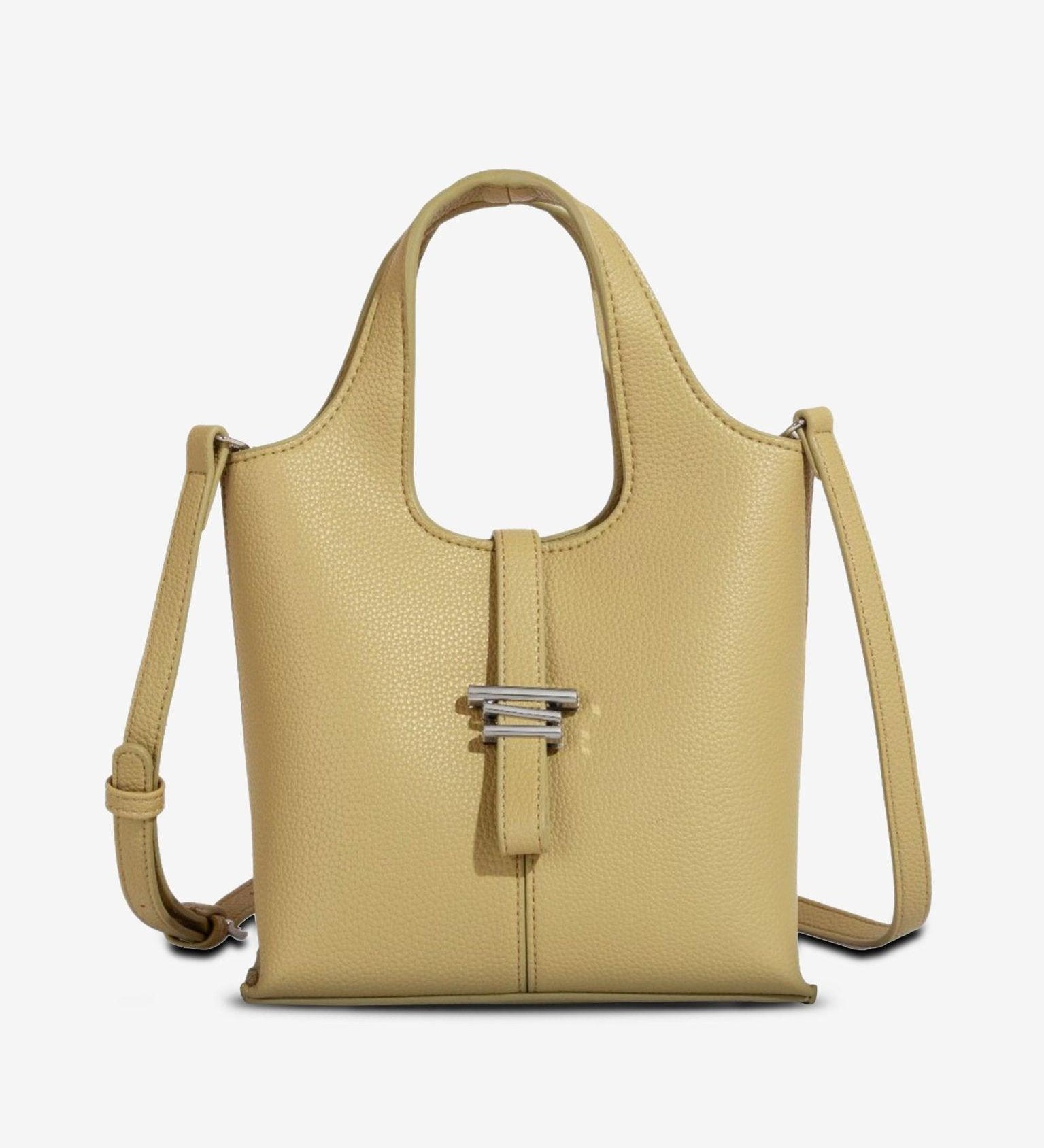Minimalist Structured Crossbody Tote – Elegant Everyday Handbag