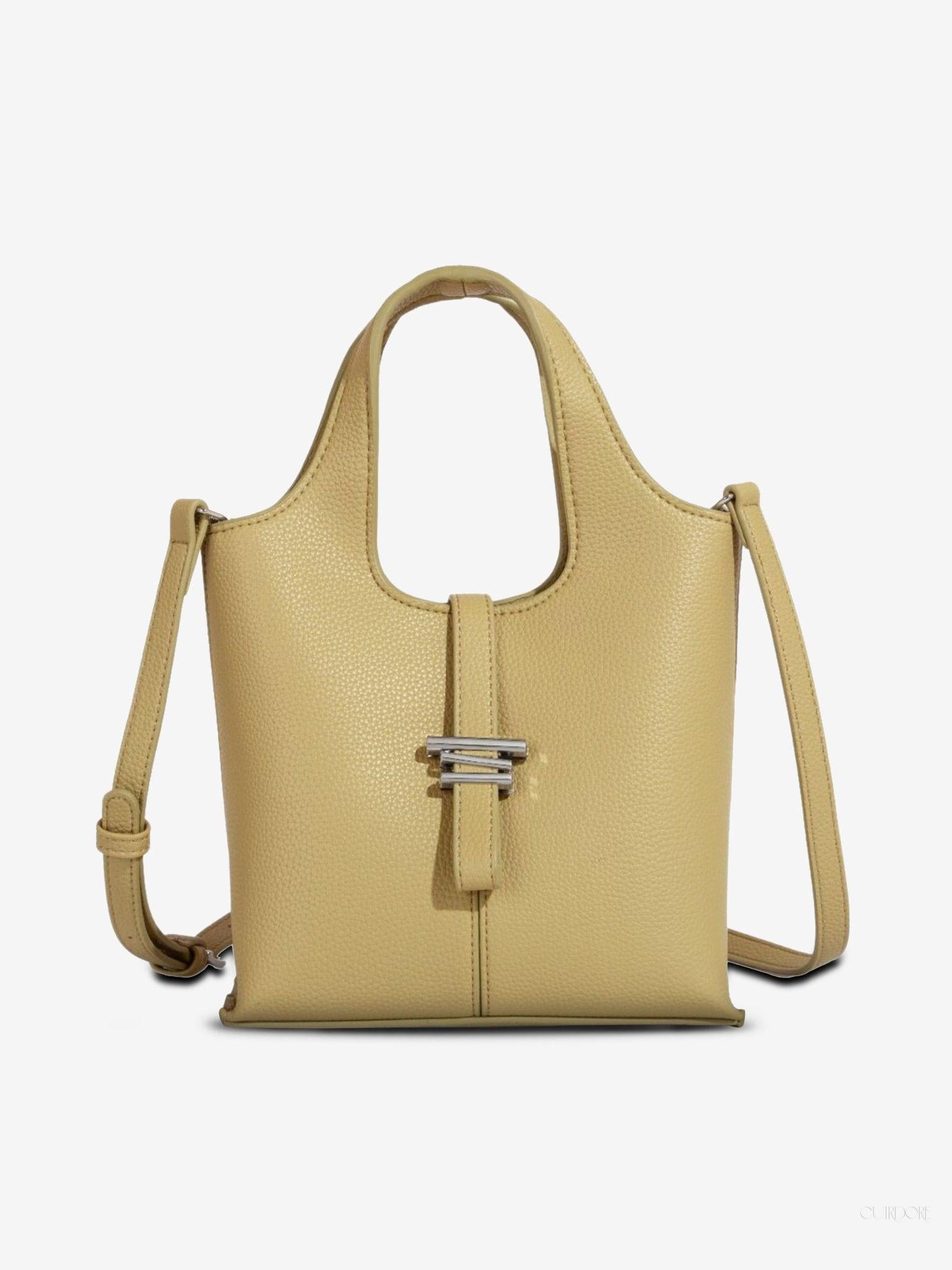 Minimalist Structured Crossbody Tote – Elegant Everyday Handbag