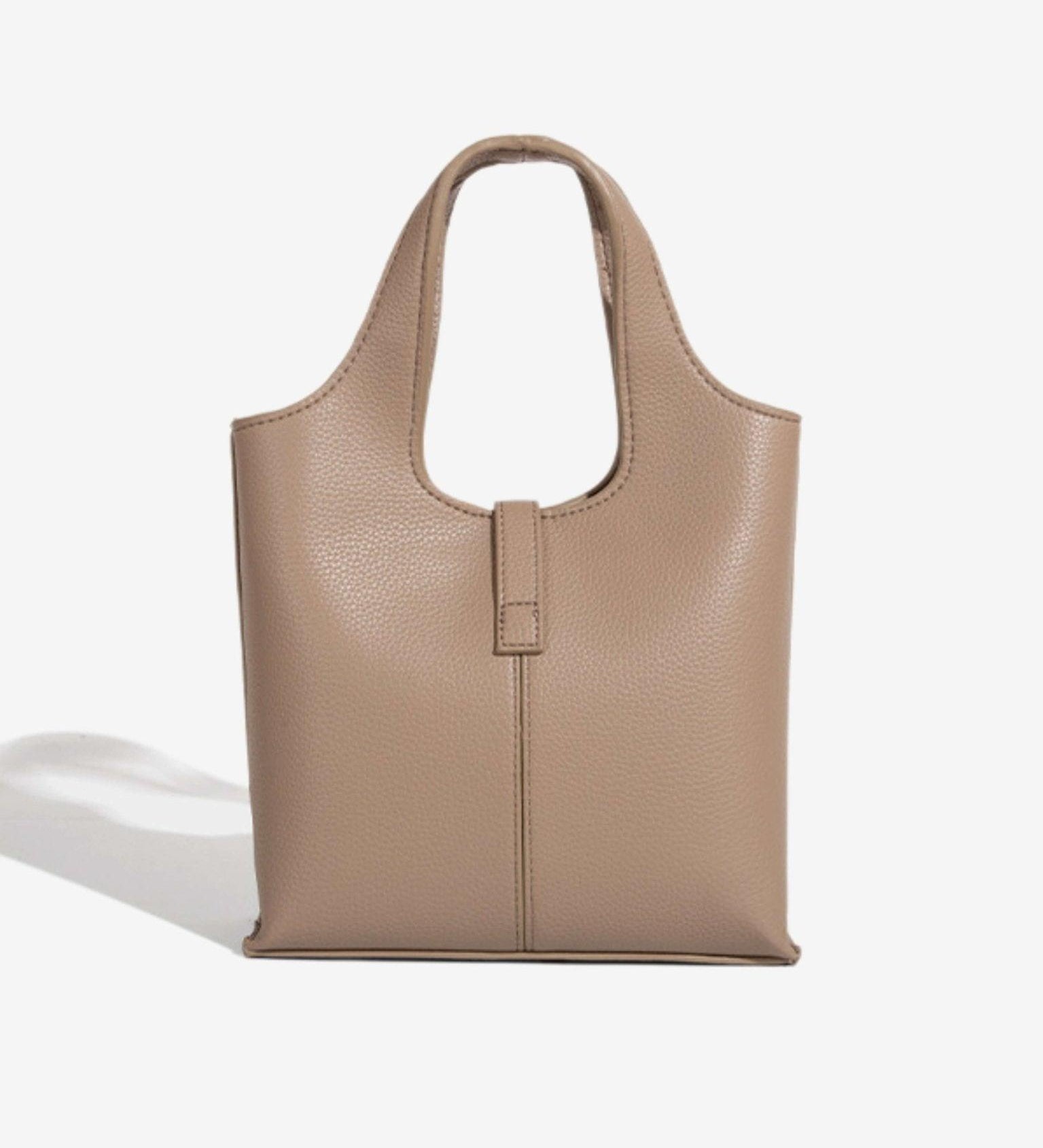 Minimalist Structured Crossbody Tote – Elegant Everyday Handbag