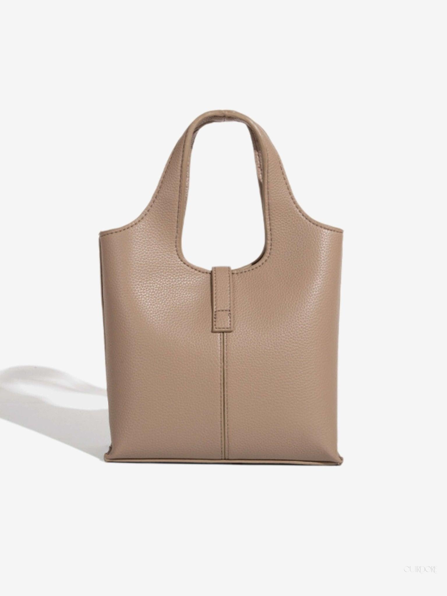 Minimalist Structured Crossbody Tote – Elegant Everyday Handbag