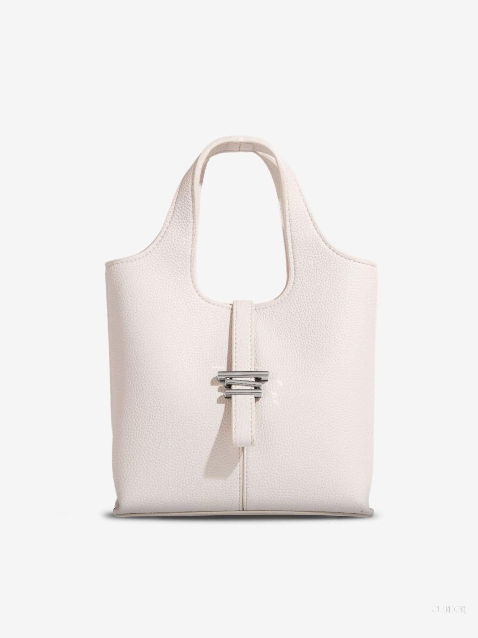 Minimalist Structured Crossbody Tote – Elegant Everyday Handbag