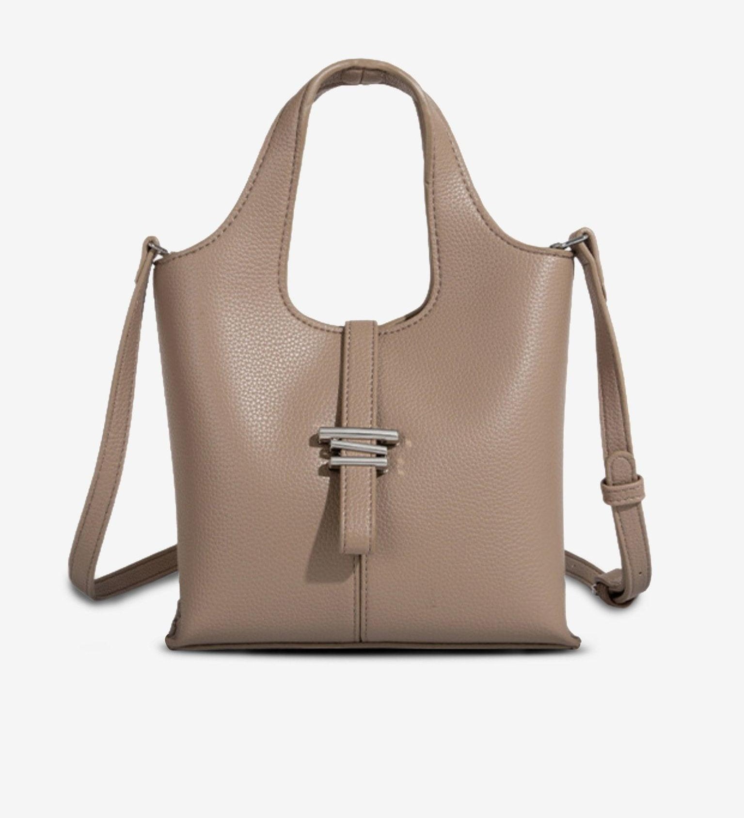 Minimalist Structured Crossbody Tote – Elegant Everyday Handbag