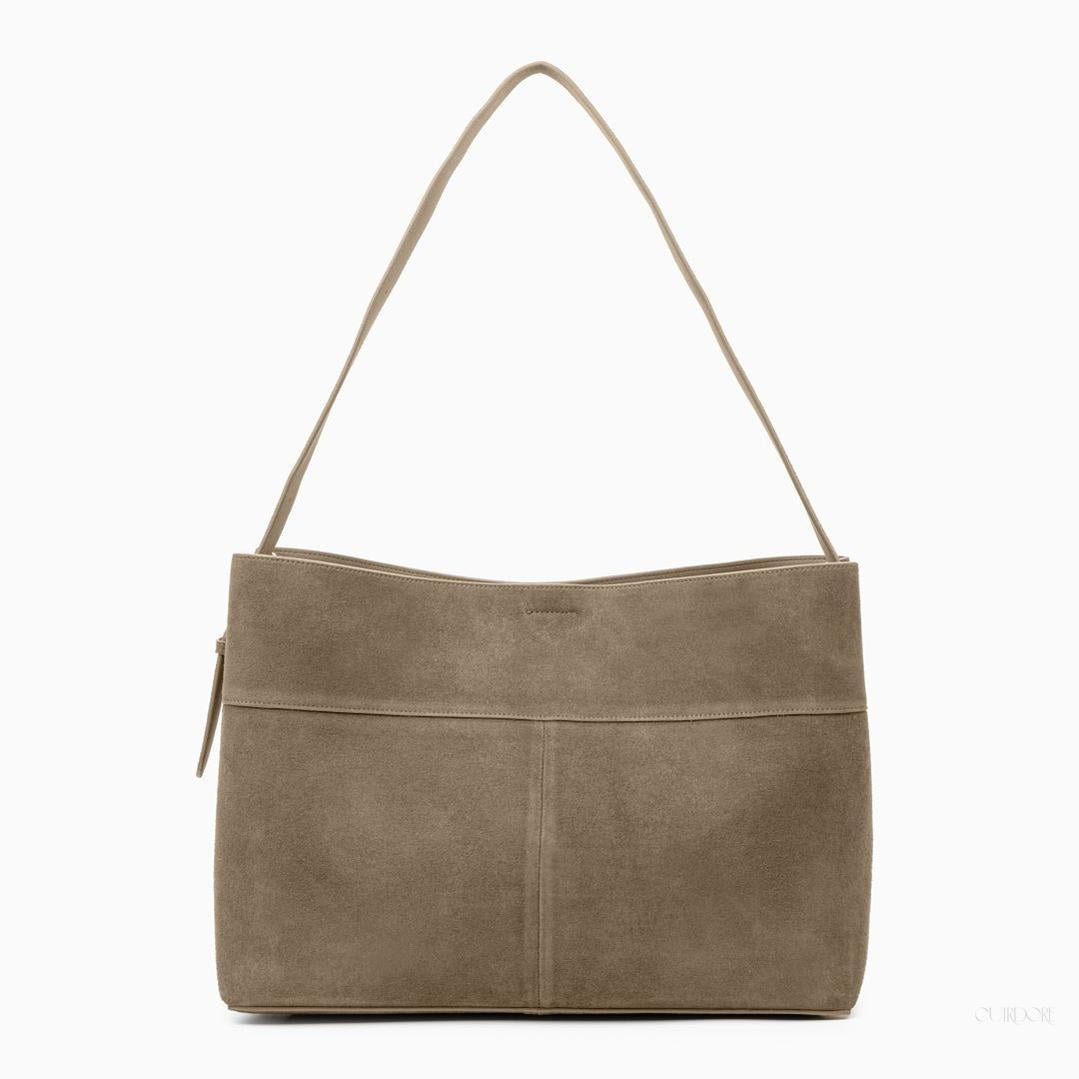 Minimalist Suede Handbag — Minimalist elegance for everyday use