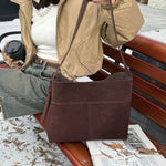 Minimalist Suede Handbag — Minimalist elegance for everyday use