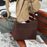 Minimalist Suede Handbag — Minimalist elegance for everyday use