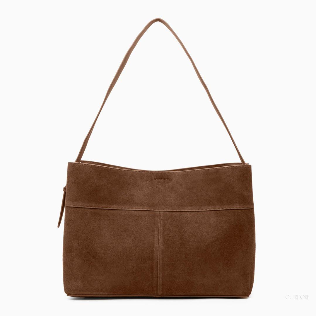 Minimalist Suede Handbag — Minimalist elegance for everyday use
