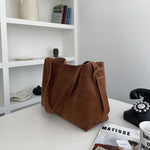 Minimalist Suede Handbag — Minimalist elegance for everyday use