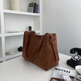 Minimalist Suede Handbag — Minimalist elegance for everyday use