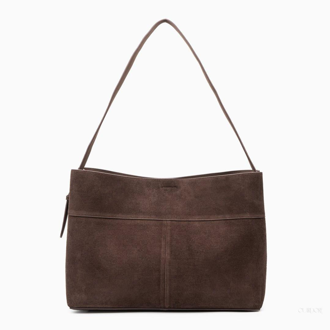 Minimalist Suede Handbag — Minimalist elegance for everyday use