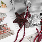 Nivelle Leopard Star Leather Bagcharm – Bold, Stylish & Unique