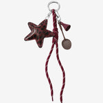 Nivelle Leopard Star Leather Bagcharm – Bold, Stylish & Unique