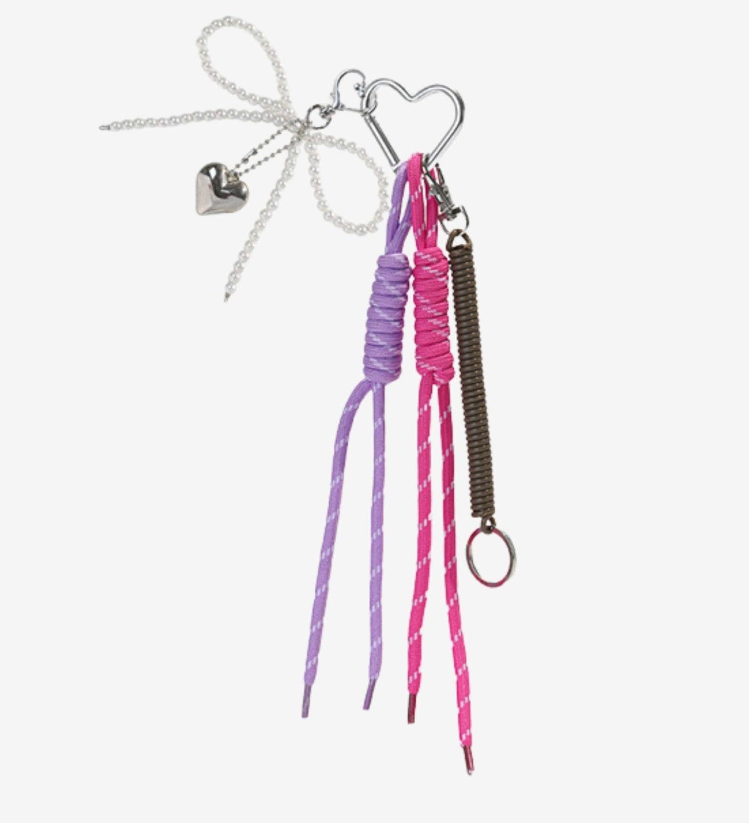 Oriantha Pearl Bow Bag Charm – Elegant, Feminine & Timeless