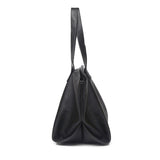 Oversized Leather Tote – Soft Structure & Everyday Carryall