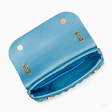 Silver Crystal Embellished Evening Clutch – Glam Chain Shoulder Bag