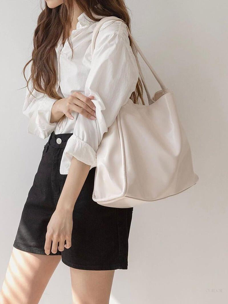 Soft Slouchy Shoulder Tote — Elegant, spacious, and effortlessly chic