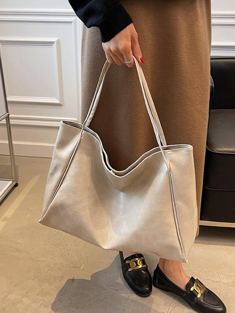 Soft Slouchy Shoulder Tote — Elegant, spacious, and effortlessly chic